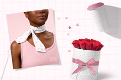 6 VALENTINE'S DAY PATTERNS | EPS PNG JPG Product Image 4