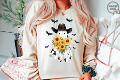 Cowprint Ghost|Western Halloween|Spooky Cowboy Ghost PNG Product Image 3