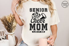 Senior Cheer Mom Class of 2026|Cheerleader Mom 2026 SVG Product Image 3