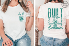 Built For Summer SVG|Vintage Summer Vibes|Trending Summer Product Image 5