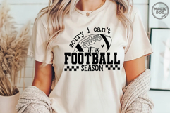 Sorry, I can&#039;t. It Is Football Season|Retro Checker Football Product Image 3