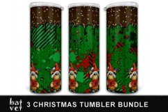 Christmas Gnome Tumbler Sublimation Bundle | 20 Oz Wrap PNG Product Image 2