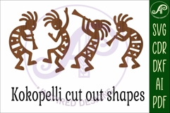 Kokopelli laser cut outs SVG file Product Image 3