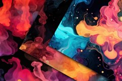 Smoky Alcohol Ink Digital Papers - Seamless Patterns Product Image 3