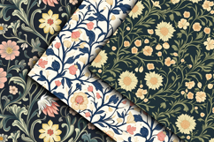William Morris Inspired Digital Papers - 16 Seamless Papers Product Image 3
