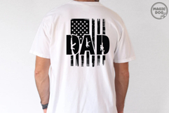 Flag Second Amendment Dad|2nd Amendment|USA Flag Dad Svg Product Image 3