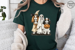 Halloween Ghost Spaniel Dog|Pumpkin Dog Boo Dog Halloween Product Image 3