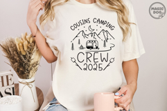 Cousins Camping Crew|Camper|Summer Camp|Family Camping Product Image 3