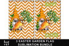 Easter Gnome Garden Flag Sublimation Bundle | Easter Design Product Image 3