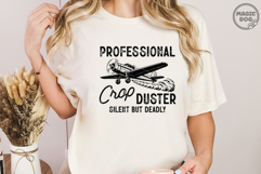 Professional Crop Duster|Airplane Pilot Humor|Aviation SVG Product Image 3