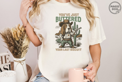 You&#039;ve Just Buttered Your Last Biscuit Cowboy Basset Hound Product Image 3