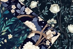 Moonlit Florals Digital Papers - Seamless Patterns Product Image 4