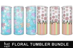 Floral Tumbler Sublimation Bundle Product Image 3