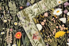 Whimsical Meadow Digital Papers - Seamless Patterns Product Image 3