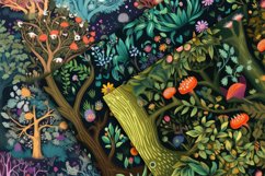 Enchanted Forest Digital Papers - Seamless Patterns Product Image 3