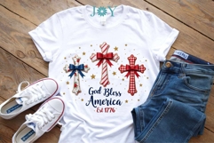 God Bless America Clipart PNG Sublimation Design Product Image 1
