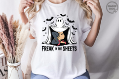Funny Halloween Sheet Ghost|Halloween Adult Humor|Ghost Girl Product Image 3