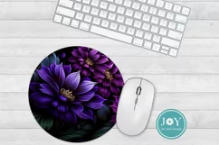 FLOWERS PNG CLIPART FOR DOOR HANGER, COASTERS AND MORE Product Image 4