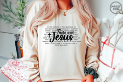 There was Jesus|Christian Jesus|Bible Verse|Aesthetic God Product Image 3