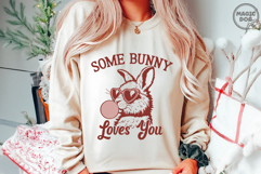Some Bunny Loves You|Retro Easter Bunny|Bunny Loves You Product Image 3