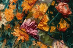 Impasto Flowers Digital Papers - Seamless Patterns Product Image 3