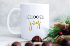 Choose Joy SVG, Joy SVG PNG, Quote Svg, Positive Svg Product Image 1
