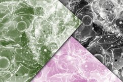 White Alcohol Ink Digital Papers Product Image 3