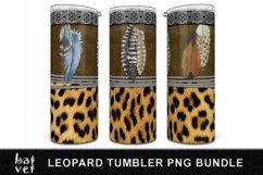 Leopard Tumbler Sublimation Bundle Designs PNG Product Image 2