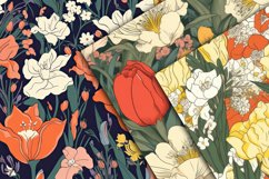 Garden Party Digital Papers - Seamless Patterns Product Image 3