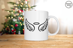 Angel Wings|Butterfly with Wings|Wing and Halo|Wings Product Image 3