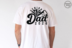 Senior Cheer Dad Class of 2026|Cheerleader Dad 2026 SVG Product Image 3