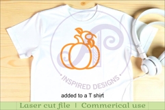 Fall shape two layer laser cut outs SVG file d2 Product Image 3