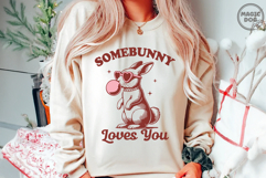 Some Bunny Loves You|Retro Easter Bunny|Bunny Loves You Product Image 3
