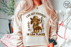 Cowboy Dachshund I&#039;ve Got Friends in Low Places|Dog Western Product Image 3
