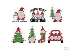 Christmas Gnome SVG &amp; Sublimation Bundle with PNG, DXF, EPS Product Image 4