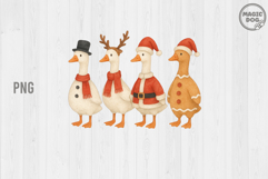 Christmas Goose|Funny Goose Christmas|Merry Goosemas PNG Product Image 3