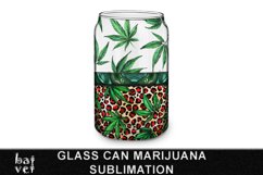 Glass Can Wrap Bundle | Cannabis Sublimation PNG Product Image 3