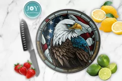 USA EAGLE PNG CLIPART FOR DOOR HANGER, COASTERS AND MORE Product Image 3