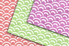 Metallic Mermaid Scales Digital Papers Product Image 3