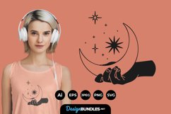 Magical Hand for T-Shirt Design Product Image 1