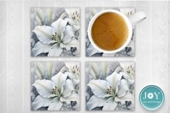 CLASSIC AND ELEGANT LILIES SUBLIMATION MUG DESIGN Product Image 4