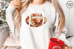Retro Floral Football Game Day|Fall Floral Football Season Product Image 4