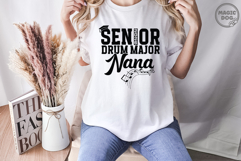 Senior 2026 Drum Major Nana|Class of 2026 Marching Band Nana Product Image 4