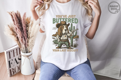 You&#039;ve Just Buttered Your Last Biscuit Cowboy Basset Hound Product Image 4