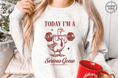 Serious Goose Today|I&#039;m A Serious Goose|Funny Silly Goose Product Image 4