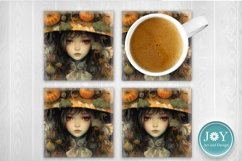 HALLOWEEN MUG SUBLIMATION DESIGN, COFFEE MUG WRAP Product Image 4