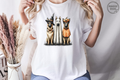 Halloween Ghost German Shepherd Dog|Ghost Dog, Pumpkin Dog Product Image 4