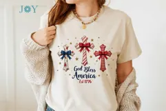 God Bless America Clipart PNG Sublimation Design Product Image 4