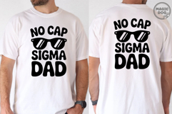 No Cap Sigma Dad|Father&#039;s Day SVG|Best Dad Ever|Dad Bod Product Image 4