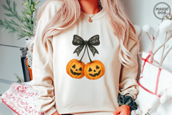 Pumpkin Cherries Halloween Girly|Pumpkin Cherries Coquette Product Image 4